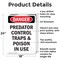 Signmission Safety Culture Sign, 18 in Width, Aluminum, Rectangle OS-2PACK-DS-A-1824-V-1940 - alternate 3